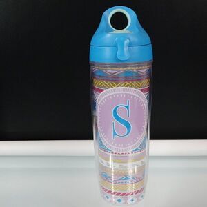 Tervis S Double Wall Insulated Water Bottle With Lid Pat Pending USA Made 700 ml